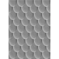 thumbnail image 1 of Ahgly Company Machine Washable Indoor Rectangle Transitional Silver Gray Area Rugs, 5' x 7', 1 of 7