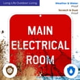 thumbnail image 5 of Main Electrical Room Sign,, 5 of 8