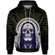 thumbnail image 3 of Sudadera con capucha informal de otoño para hombre, sudadera con capucha para hombre, sudadera con estampado de calavera genial, sudaderas para hombre, ropa Y2k, 3 of 5