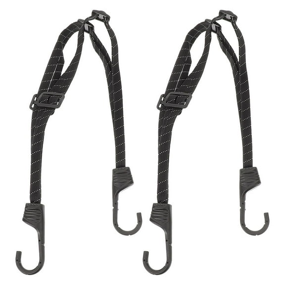 2pcs Bike Bungee Cords Elastic Motorcycle Bike Luggage Fixed Strap Rope Bungee Strap Luggage Rope for Bike Motorcycle