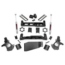 Rough Country 5" Lift Kit (fits) 2007-2013 Chevy Silverado GMC Sierra 1500 4WD | N3 Shocks | Knuckle Suspension | 26230