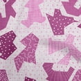 thumbnail image 1 of oneOone Cotton Poplin Purple Fabric Abstracts Craft Projects Decor Fabric Printed By The Yard 56 Inch Wide, 1 of 4