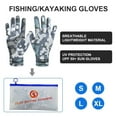 thumbnail image 2 of Sun Will Ice Silk Gloves Compression Sun Protection Non-Slip Gloves Camouflage S-XL, 2 of 7