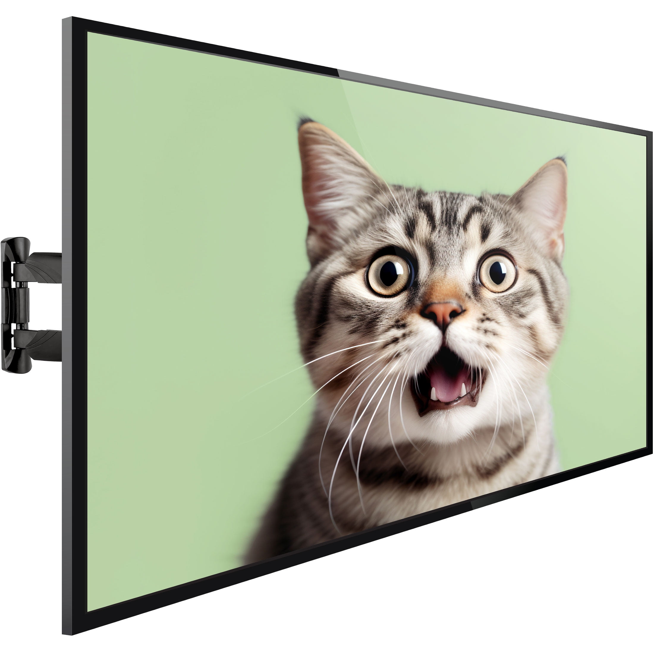 Mount-It! UL Certified Full Motion TV Wall Mount, Fits Tv's 32" to 55", Capacity 77 lbs.