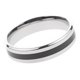 thumbnail image 4 of Anillo de acero inoxidable Sunnimix Negro Tamaño 7, 4 of 8