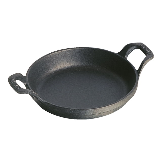 STAUB Spécialités Plat de Four Rond en Fonte 750 ml, Noir