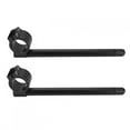thumbnail image 2 of 1Pair Universal 41mm Motorcycle CNC Separate Handle Bar Adjustable Clip on Handlebar, 2 of 5