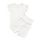 thumbnail image 2 of Odeerbi 6M-7Y Conjunto de Pijama de Verano Para Niños Y Niñas de Punto Elástico Con Camiseta de Manga Corta Y Pantalón Corto de Cintura Alta Conjunto de Pijama de Dos Piezas, 2 of 5