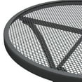 thumbnail image 5 of vidaXL 24.21" Expanded Metal Mesh Waterproof Outdoor Dining Table, Anthracite, 5 of 11