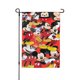 thumbnail image 1 of Bandera de jardín de temporada de Mickey Mouse, bandera de doble cara, bandera navideña para decoraciones navideñas al aire libre., 1 of 8