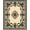 Beige, Pattern 6, variant on Flatwoven High Traffic Area Rug, Opulent Fleur de Lis With Acanthus Leaf Borders, Non Slip, Stain Resistant, Washable Area Rugs for Living Room, Bedroom(Black, 3X5)