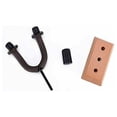 thumbnail image 2 of LotFancy 2 Pcs Guitar Wall Mount Hanger Holder for Acoustic, Electric Guitars, Folk Ukulele, 2 of 5