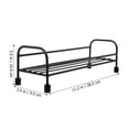 thumbnail image 2 of GOOHOCHY Metal Storage Organizer Rack Iron 1Pc 11.2X3.9X2.8In, 2 of 8