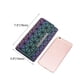 thumbnail image 2 of Cartera y monedero largos con entramado de rombos geométricos para mujer, 2 of 6