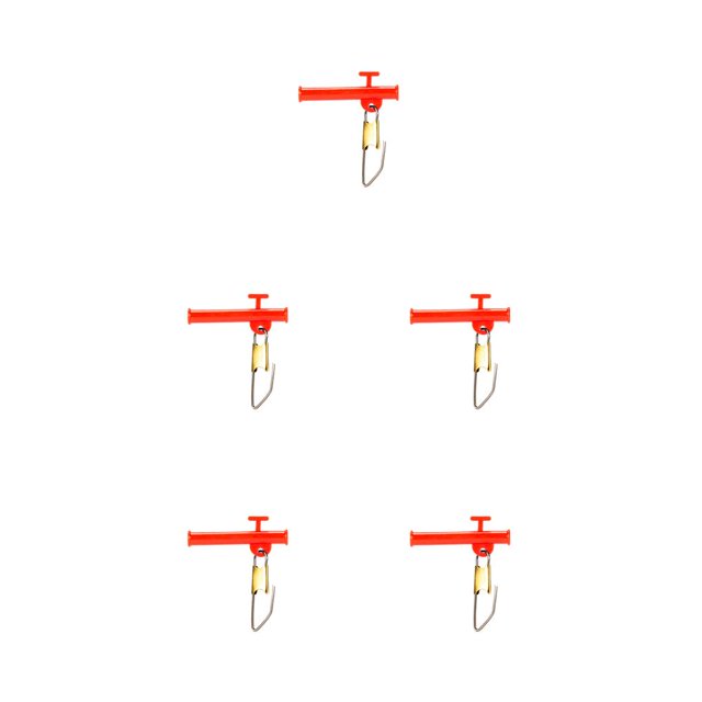 Greeniant Paquete de 10 anzuelos de balance de pescado anzuelos de liberación anti-bobinado divisor de gancho accesorios de pesca de gran tamaño regalos Type2 NO2 Greeniant CBP361719