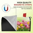 thumbnail image 3 of Tulip Flower Mailbox Covers Magnetic Standard Size 21" X 18" Daffodils Spring Summer Welcome Mailbox Wraps Post Letter Box Cover for Garden Yard Home Decor Outdoor Decorations, 3 of 6