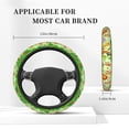 thumbnail image 3 of Balery African Animals in the Jungle Fundas elásticas antideslizantes para volante, funda protectora universal para hombre y mujer, 15 pulgadas, accesorios para coche., 3 of 6