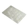 thumbnail image 1 of Diatomaceous Earth Bathroom Mat 60 cm x 40 cm Striped Pattern Polyester Quick Drying Stain Resistant Wear Resistant Non Slip, 1 of 6
