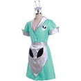 thumbnail image 4 of Maid Dress Cafe Waitress Uniform with Apron, 4 of 7