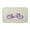Purple, variant on Simply Daisy 24" x 17" Plush Microfiber Turquoise Life Cycle Bath Mat