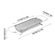 thumbnail image 2 of Cesta plegable de acero inoxidable para fregadero, lavabo retráctil para verduras | Escurridor de fregadero extensible para secar platos | Escurridor sobre el fregadero para tazas, platos y ollas |, 2 of 4