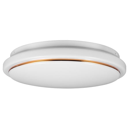 Homoyoyo Modern White LED Flush Mount Ceiling Light Fixture with for Versatile Room Lighting