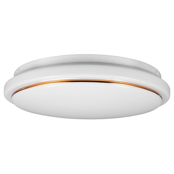 Homoyoyo Modern White LED Flush Mount Ceiling Light Fixture with for Versatile Room Lighting