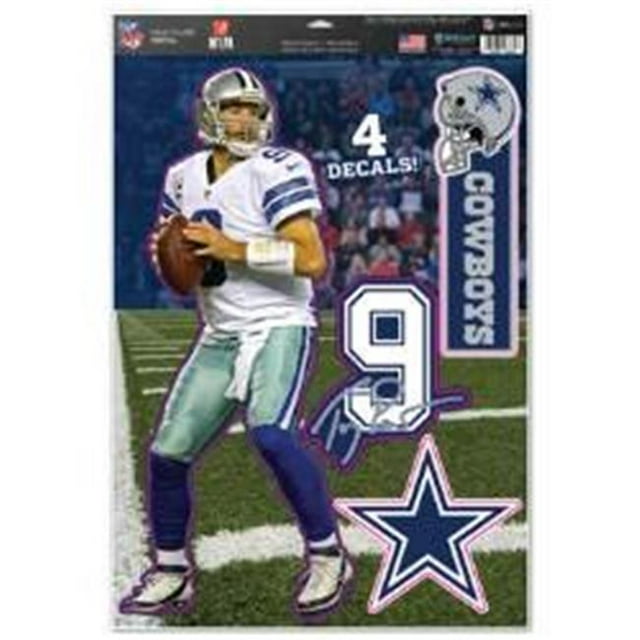 Dallas Cowboys Tony Romo Decal 11x17 Multi Use