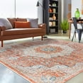 thumbnail image 2 of Traditional Haifa Collection Area Rug Red - 8' Square, 2 of 5