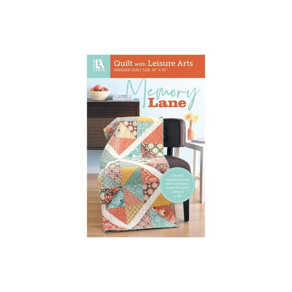 Leisure Arts Memory Lane Modern Quilting Pattern
