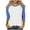 Light Blue, variant on HCYSFG Womens Solid Color T Shirts Crewneck 3/4 Raglan Sleeve Relaxed Fit Casual Baseball Tees Everyday Classic Summer Tops