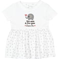 thumbnail image 3 of Inktastic Meemaw and Peepaw Grandkids Elephant Girls Baby Dress, 3 of 5