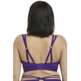 thumbnail image 4 of Elomi Womens Bijou Flirt Underwire Banded Moulded Bra, 42H, Purple, 4 of 4