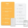 thumbnail image 6 of Harper & Bright Designs Freestanding Kitchen Pantry Organizers with Storage Set, Tall Kitchen Hutch Cabinet with Door and Drawers & Shelves, White, 6 of 16