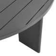 thumbnail image 4 of Modway Tahoe Aluminum Outdoor Patio Furniture Dining Table, Gray, 4 of 8