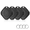 Dark Black, variant on Mipqz Tracker Tags-1 Pack, Bluetooth Trackers Works with Apple Find My APP (iOS Only), 92 dB Sound, Replaceable Battery, Smart Tracking Tag Keys Finder and Item Locator for Keys,Luggage, Wallet, Blue