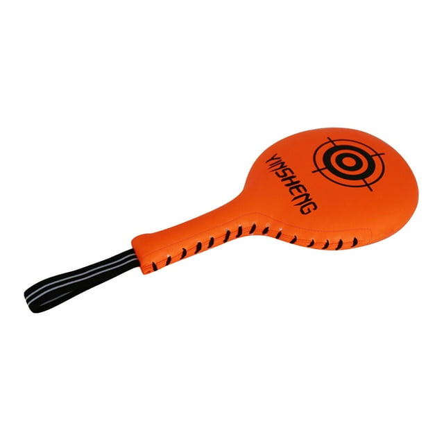 Taekwondo Kick Pad Training Target Sparring Equipment Guante de perforación Práctica de golpes Guante de boxeo preciso y de fuerza para Kickboxing, Naranja Macarena Almohadilla para patadas de Taekwondo