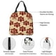 thumbnail image 4 of Easygdp Thanksgiving Sketch Turkey Bolsa Térmica Premium - Tela Oxford Impermeable, Gran Capacidad, Bolsillo Frontal, Unisex para Trabajo, Escuela, Actividades al Aire Libre y Picnics, 4 of 8