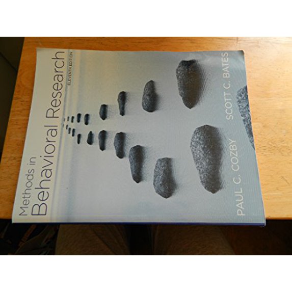 Pre-Owned Methods in Behavioral Research, 9780078035159, 0078035155, Paperback, 11 edition