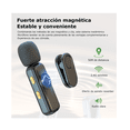 thumbnail image 3 of Micrófono Solapa Inalámbrico Cancelación De Ruido Belug Negro, 3 of 5