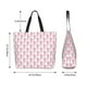 thumbnail image 5 of Easygdp Flamingo On Checkered Bolsas Tote para Mujer, Bolsos de Hombro para Viaje, Bolsos de Mano de Gran Capacidad para Compras y Trabajo, 5 of 8