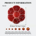 thumbnail image 4 of 5900 Half Pearls for Crafts - Red Nail Pearls for DIY Art & Makeup, Gifts Stocking Stuffers for Women (2/3/4/5/6/8/10mm), 4 of 4