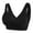 Black, variant on Women Casual Comfortable Breathable Soft Cup Bra Seamless Underwear Supportive Everyday Wear Lightweight Non Padded