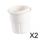 thumbnail image 1 of Vasos dosificadores de café,Vaso dosificador con portafiltro Accesorios para café,Vaso dosificador con portafiltro de 51 mm y 58 mm Piezas de polvo,taza medidora de espresso Máquina de café, 1 of 8