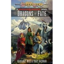 Pre-Owned Dragonlance Destinies Dragons of Fate: A Dungeons & Dragons Novel, (Paperback)