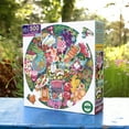 thumbnail image 4 of eeBoo Piece & Love: Charcuterie - 500 Piece Puzzle - Adult Round Jigsaw, 23" Diameter, Includes Image Reference Insert, Glossy High-Quality Pieces, 4 of 7