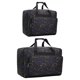 thumbnail image 1 of Estuche de transporte para máquina de coser (paquete de 2), bolsa de transporte para máquina de coser con cremallera y Negro, 1 of 9