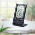 thumbnail image 3 of Billuyoard Reloj despertador LCD Pantalla grande Control táctil multifuncional Pantalla digital Reloj Decoración de Hogar para dormitorio Electrodomésticos, 3 of 6