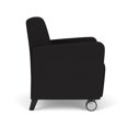 thumbnail image 4 of Lesro Chaise d'Invité de Réception Ravenna Lounge en Noir, 4 of 5