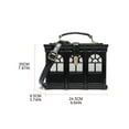thumbnail image 5 of lanema Vintage Acrylic House Box for Women Tote Bag Shoulder Bags Crossbody Handbag, 5 of 17
